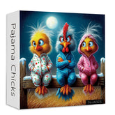 Pajama Chicks Jigsaw Puzzle 1000 Pieces